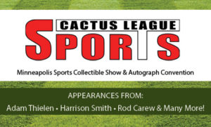 Come check out the Minneapolis Sports Collectible Show and Autograph Convention, featuring appearances by Adam Thielen, Harrison Smith, & many more!