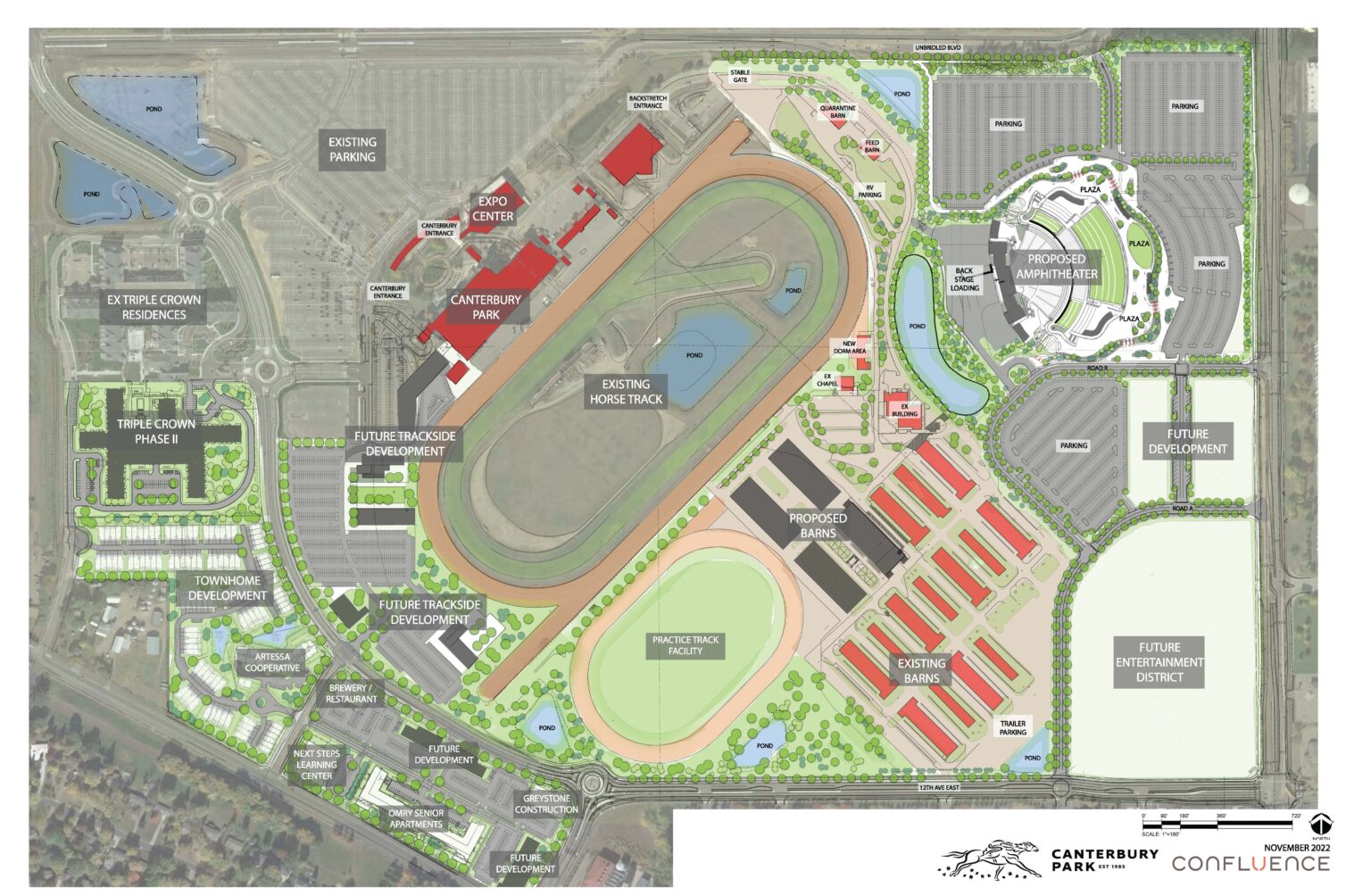 Canterbury Park Completes Sale of Land to Swervo Development ...