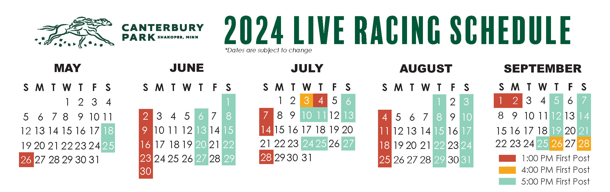 2024 MN Live Horse Racing Event Tickets For Sale - Buy Online