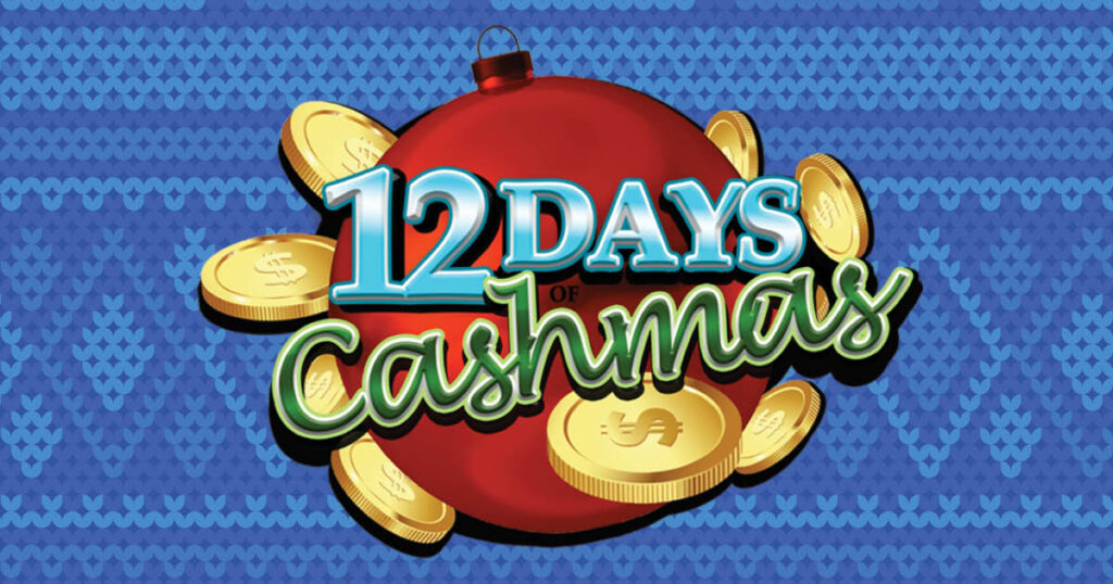 12 Days of Cashmas Dec. 20-31 10AM-10PM